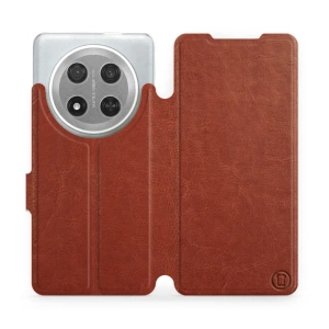 Hülle für Huawei Honor Magic7 Lite 5G - Farbe Brown&Orange