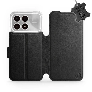 Hülle für Xiaomi Poco F8 Pro - Farbe Black Leather