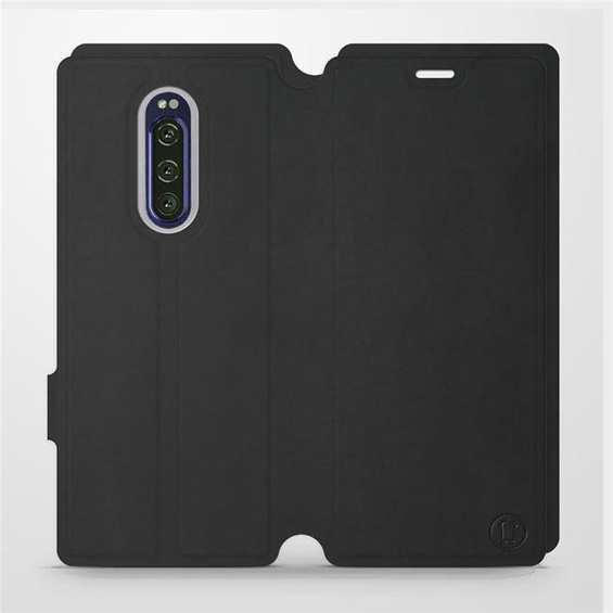 Hülle für Sony Xperia 1 - Farbe Schwarz mit Schwarz