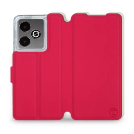 Hülle für Realme GT 7 - Farbe Rot mit Platin