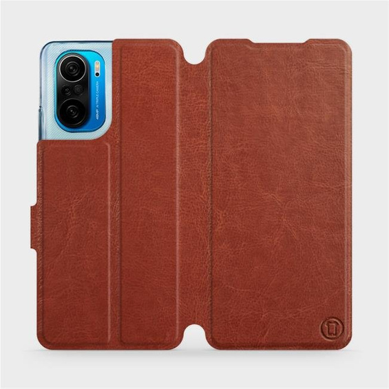 Hülle für Xiaomi POCO F3 - Farbe Brown&Orange