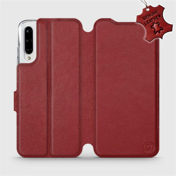 Hülle für Xiaomi Mi A3 - Farbe Dark Red Leather