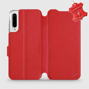 Hülle für Xiaomi Mi A3 - Farbe Red Leather