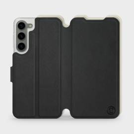 Hülle für Samsung Galaxy S23 Plus - Farbe Schwarz mit Platin