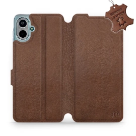 Hülle für Samsung Galaxy A07 - Farbe Brown Leather