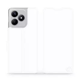 Hülle für Realme C53 - Farbe White&Orange