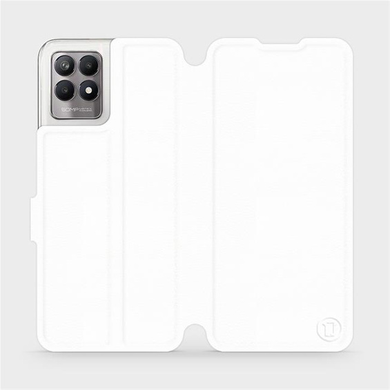 Hülle für Realme 8i - Farbe White&Orange