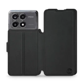 Hülle für Xiaomi POCO X6 Pro - Farbe Schwarz mit Schwarz