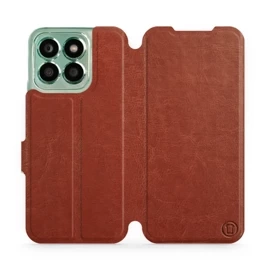 Hülle für Huawei Honor X8b - Farbe Brown&Orange