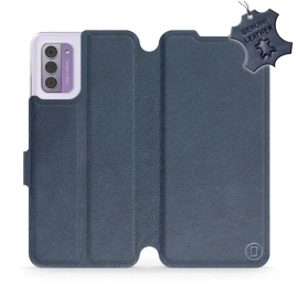 Hülle für Nokia G42 - Farbe Blue Leather