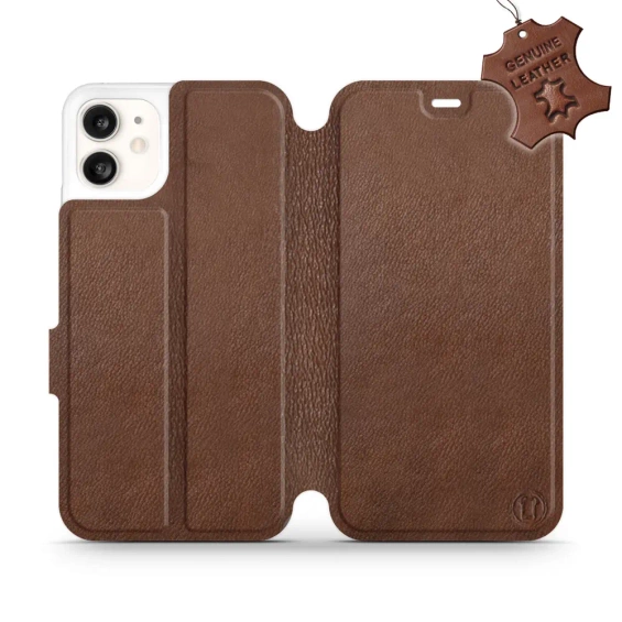 Hülle für Apple iPhone 11 - Farbe Brown Leather