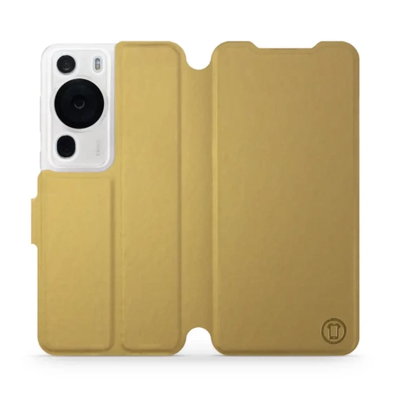 Hülle für Huawei P60 Pro - Farbe Gold&Orange