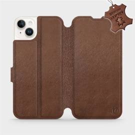Hülle für Apple iPhone 14 Plus - Farbe Brown Leather