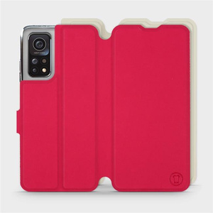Hülle für Xiaomi Mi 10T Pro - Farbe Rot mit Platin