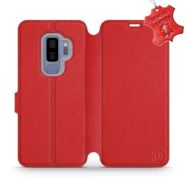 Hülle für Samsung Galaxy S9 Plus - Farbe Red Leather