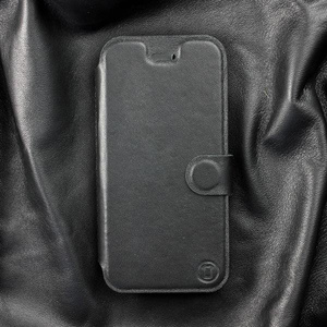 Hülle für Apple iPhone 8 Plus - Farbe Black Leather