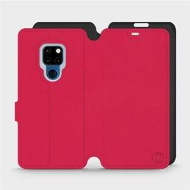 Hülle für Huawei Mate 20 - Farbe Rot mit Schwarz