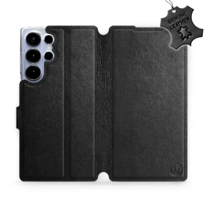 Hülle für Samsung Galaxy S25 Ultra - Farbe Black Leather