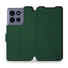 Hülle für Motorola Moto G86 5G - Farbe Grün mit Schwarz