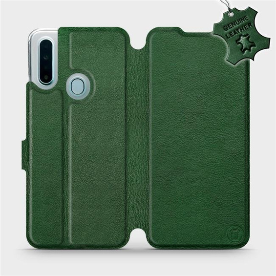 Hülle für OPPO A31 - Farbe Green Leather
