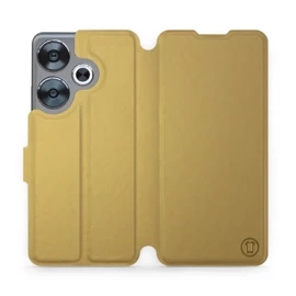 Hülle für Xiaomi POCO F6 - Farbe Gold&Orange