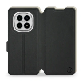 Hülle für Xiaomi Redmi Note 15 4G - Farbe Schwarz mit Platin