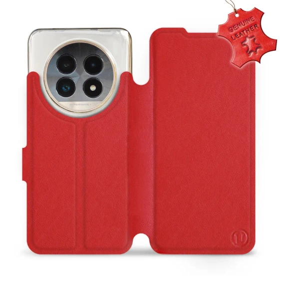Hülle für Realme 13 Pro - Farbe Red Leather