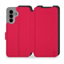 Hülle für Samsung Galaxy A36 5G - Farbe Rot mit Schwarz