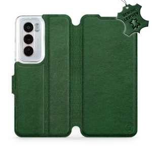 Hülle für OPPO Reno 12 5G - Farbe Green Leather