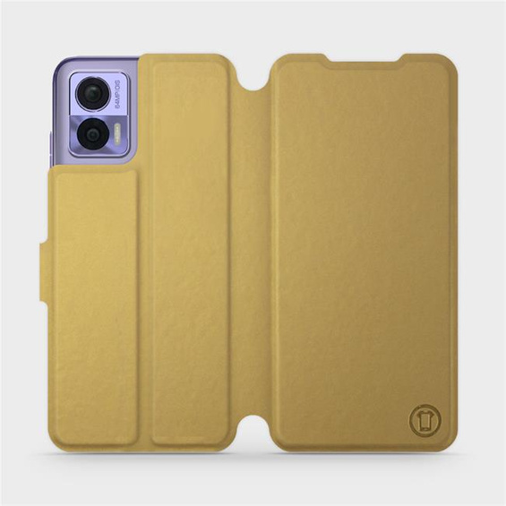 Hülle für Motorola Edge 30 Neo - Farbe Gold&Gray