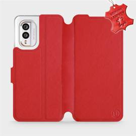 Hülle für Nokia X30 5G - Farbe Red Leather