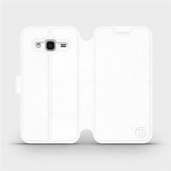 Hülle für Samsung Galaxy J3 2016 - Farbe White&Gray