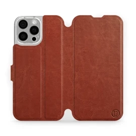Hülle für Apple iPhone 16 Pro Max - Farbe Brown&Gray