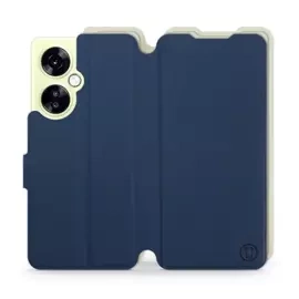 Hülle für OnePlus Nord CE 3 Lite 5G - Farbe Marineblau mit Platin