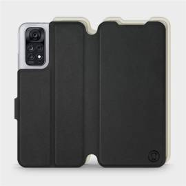 Hülle für Xiaomi Redmi Note 11S - Farbe Schwarz mit Platin