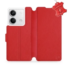 Hülle für Xiaomi Redmi Note 13 5G - Farbe Red Leather