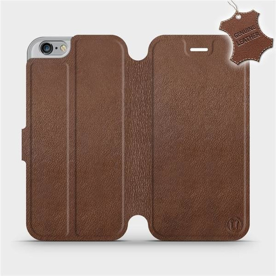 Hülle für Apple iPhone 6s - Farbe Brown Leather