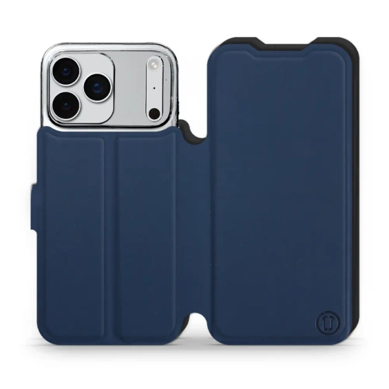 Hülle für Apple iPhone 17 Pro Max - Farbe Marine mit Schwarz