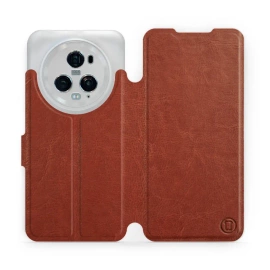 Hülle für Huawei Honor Magic5 Pro 5G - Farbe Brown&Gray