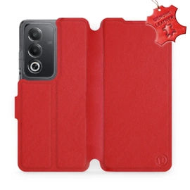 Hülle für OPPO A80 5G - Farbe Red Leather