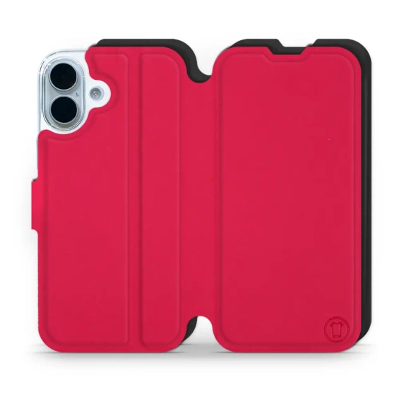 Hülle für Apple iPhone 17 - Farbe Rot mit Schwarz