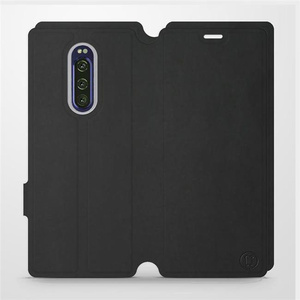 Hülle für Sony Xperia 1 - Farbe Schwarz mit Schwarz