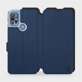 Hülle für Motorola Moto G20 - Farbe Marine mit Schwarz