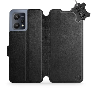 Hülle für Realme 9 - Farbe Black Leather