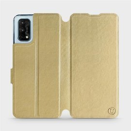 Hülle für Realme 7 Pro - Farbe Gold&Orange