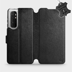 Hülle für Xiaomi Mi Note 10 Lite - Farbe Black Leather