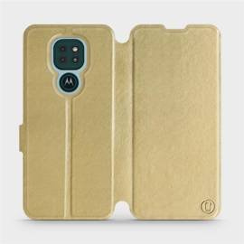 Hülle für Motorola Moto G9 Play - Farbe Gold&Gray