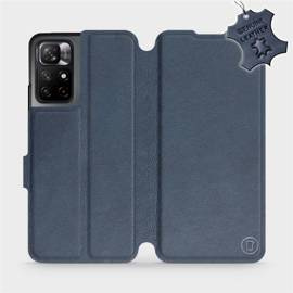 Hülle für Xiaomi Redmi Note 11S 5G - Farbe Blue Leather
