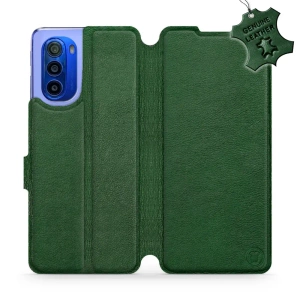 Hülle für Motorola Moto G51 5G - Farbe Green Leather