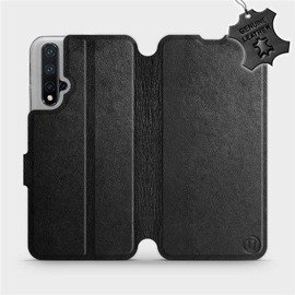 Hülle für Huawei Honor 20 - Farbe Black Leather